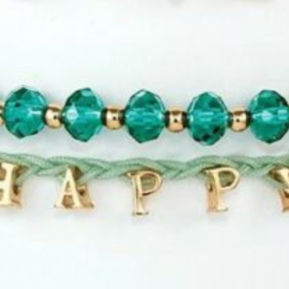 Avon Bracelet Sentiment Katrina Happy